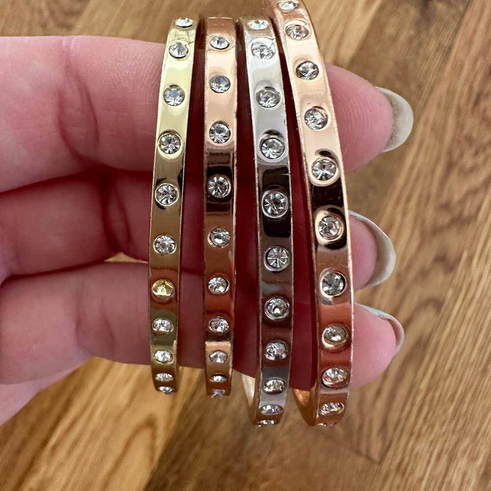 Pierre Cardin Triple  Bangle Set